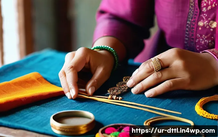 디지털 장인 문화의 창조적 접근법 - **Prompt 1: Artisan Bridging Tradition and Digital Commerce**
"A close-up, dynamic shot of a ski...